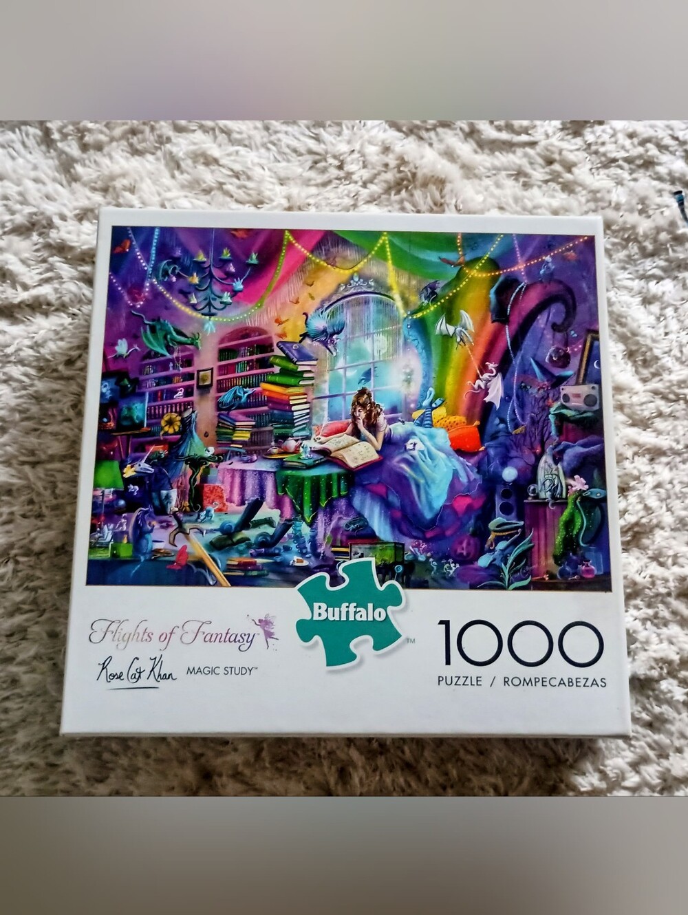 Buffalo David Bitton Flights of Fantasy Puzzle - Vibrant Multicolor